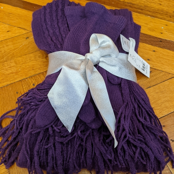 New York & Company Accessories - NY & Company Scarf and Gloves set